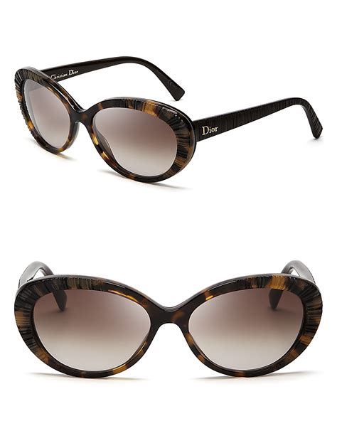 Dior Taffetas Textured Cateye Sunglasses Jewelry & Accessories 